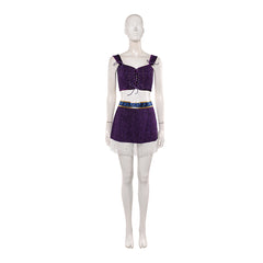 Cosplay Costume Nico Robin One Piece Live Action 2(2026) TV Cosplay Tenue Blanche et Violette Femme Ver.2