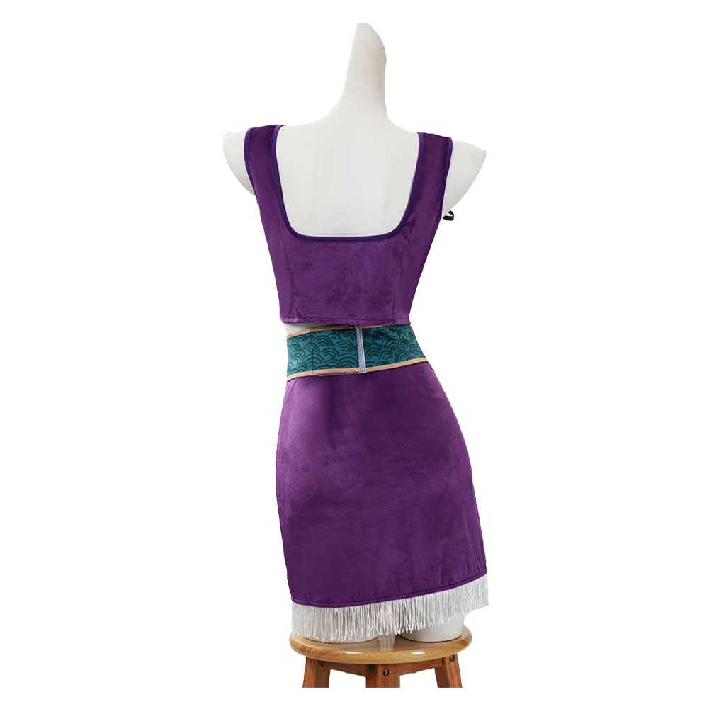 Cosplay Costume Nico Robin One Piece Live Action 2(2026) TV Cosplay Tenue et Chapeau Violette Femme