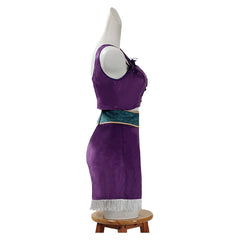 Cosplay Costume Nico Robin One Piece Live Action 2(2026) TV Cosplay Tenue et Chapeau Violette Femme