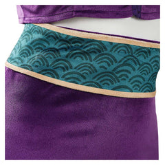 Cosplay Costume Nico Robin One Piece Live Action 2(2026) TV Cosplay Tenue et Chapeau Violette Femme