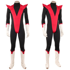 Cosplay Costume Nightcrawler X-Men '97 Saison 2(2026) TV Cosplay Combinaison Noire et Rouge Homme