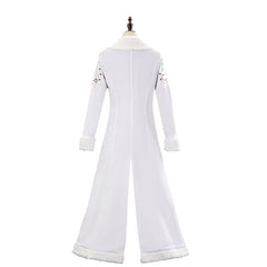 Cosplay Costume Niko Robin One Piece Live Action 2(2026) TV Cosplay Trench Blanc Femme