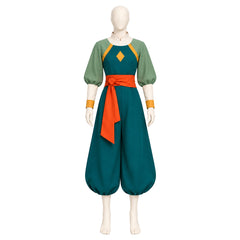 Cosplay Costume Nisha Avatar: Seven Havens(2026) TV Cosplay Tenue Verte Femme