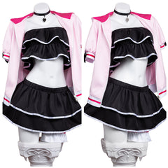 Cosplay Costume Noi Komazawa Cosmic Princess Kaguya(2026) Anime Cosplay Maillot de Bain Rose et Noir Femme