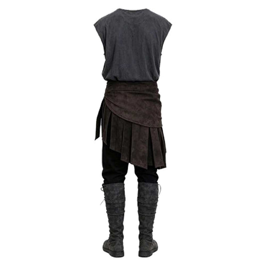 Cosplay Costume Odysseus The Odyssey(2026) Film Cosplay Tenue Grise Homme