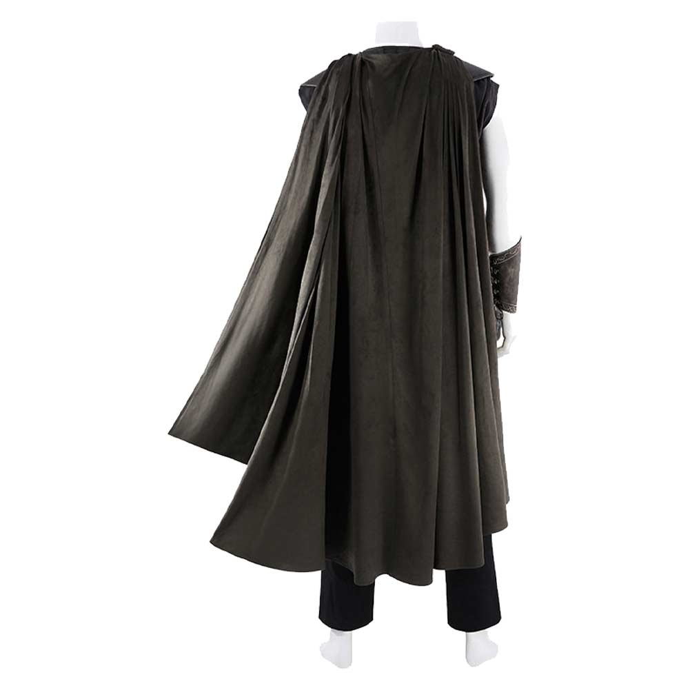 Cosplay Costume Odysseus The Odyssey(2026) Film Cosplay Tenue Noire Homme