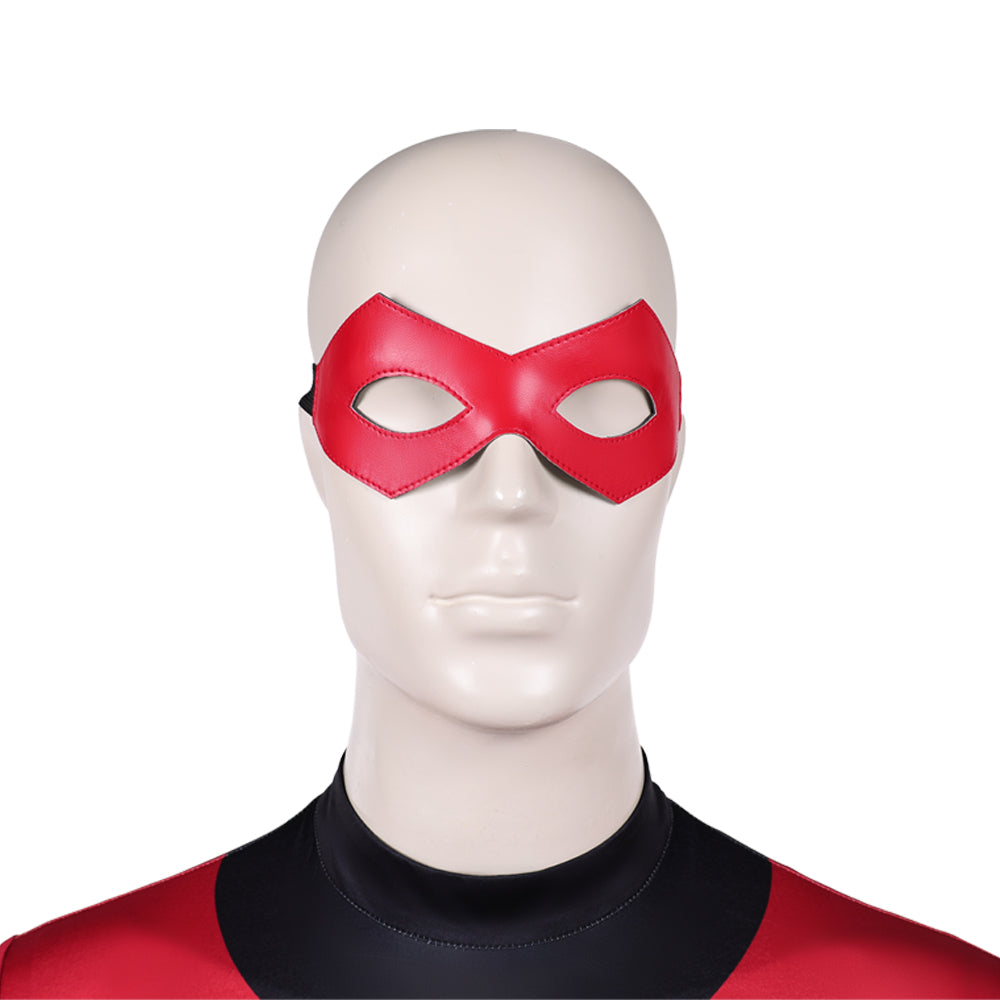 Cosplay Costume Oliver Grayson Invincible 4(2026) TV Cosplay Combinaison Noire et Rouge Homme