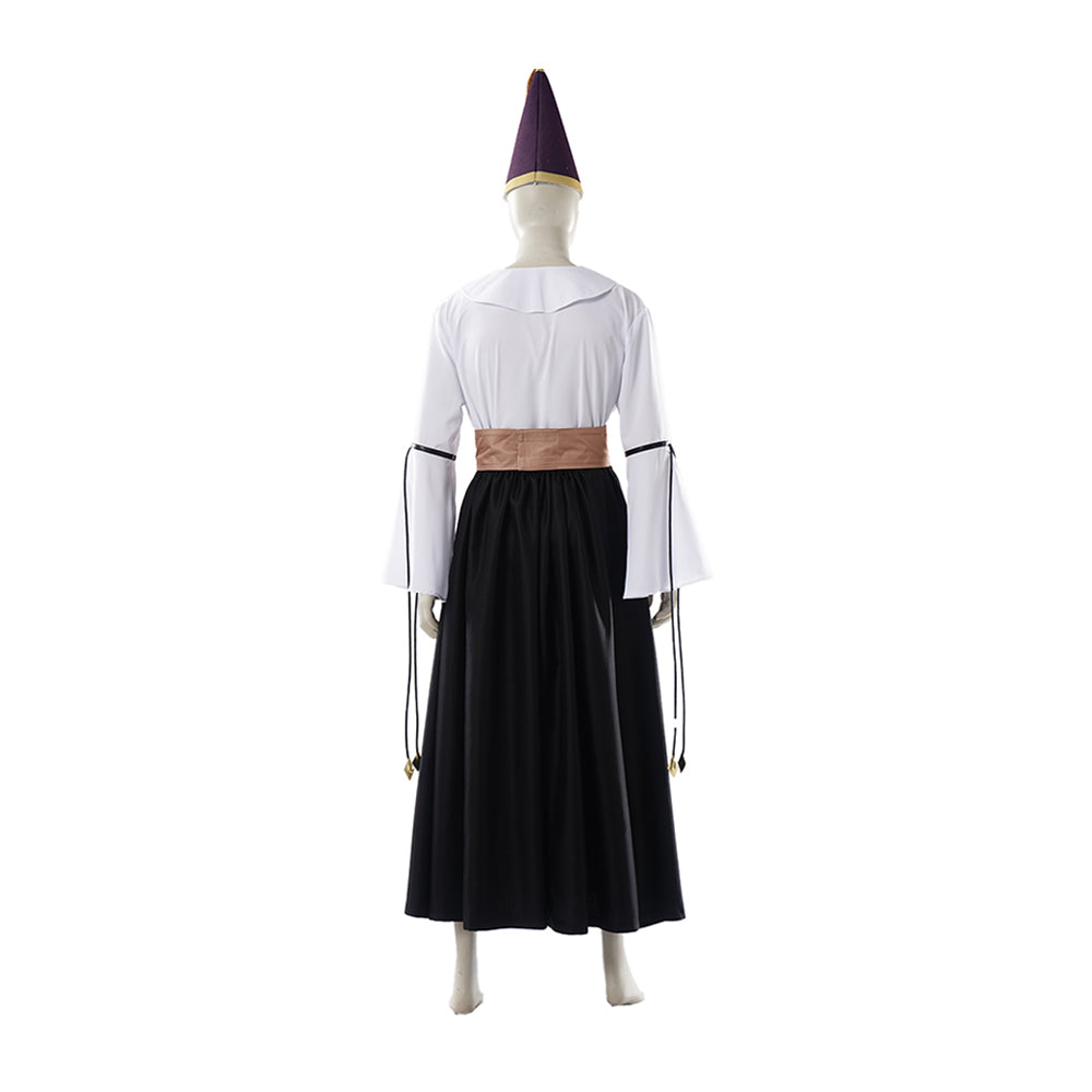 Cosplay Costume Olruggio Tongari Boushi no Atelier(2026) Anime Cosplay Tenue Noire et Bleue Homme