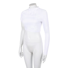Cosplay Costume Padme Amidala La Guerre des Étoiles Film Cosplay Haut Blanc Femme