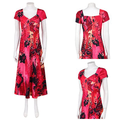 Cosplay Costume Patricia Widow's Bay(2026) TV Cosplay Robe Rouge Femme Ver.2