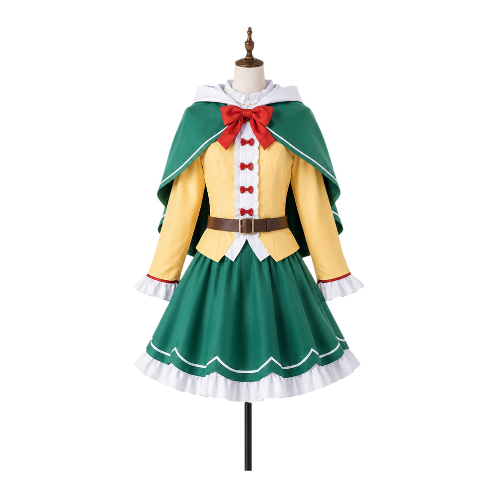 Cosplay Costume Petora RE0(2026) Anime Cosplay Tenue Jaune et Verte Femme