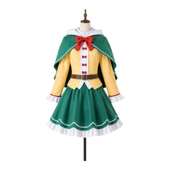 Cosplay Costume Petora RE0(2026) Anime Cosplay Tenue Jaune et Verte Femme
