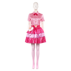 Cosplay Costume Pink Hearts Descendants: Wicked Wonderland(2026) Film Cosplay Tenue Rose Femme