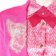 Cosplay Costume Pink Hearts Descendants: Wicked Wonderland(2026) Film Cosplay Tenue Rose Femme