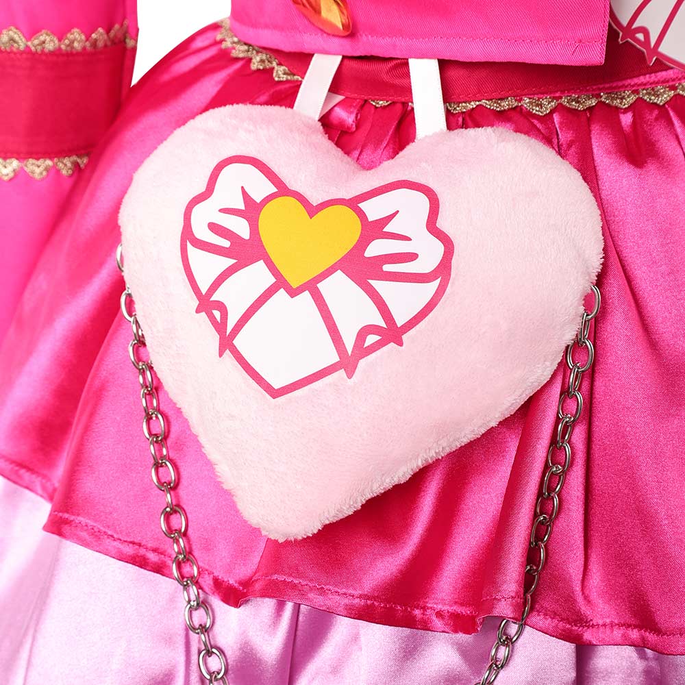 Cosplay Costume Pink Hearts Descendants: Wicked Wonderland(2026) Film Cosplay Tenue Rose Femme