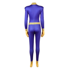 Cosplay Costume Polaris X-Men '97 Saison 2(2026) TV Cosplay Combinaison Bleue et Jaune Femme