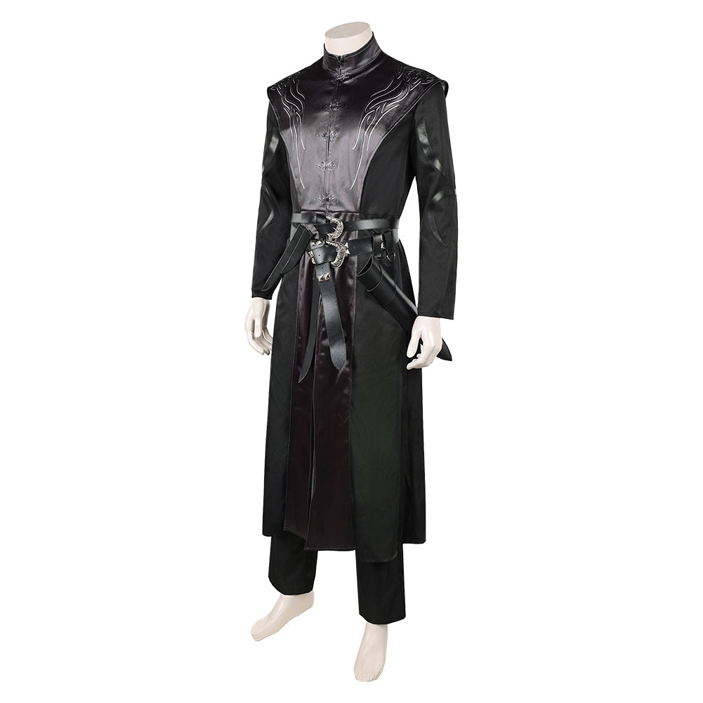 Cosplay Costume Prince Daemon Targaryen House of the Dragon 3(2026) TV Cosplay Tenue Médiéval Noire Homme