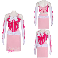Cosplay Costume Princess Peach Super Mario Jeu Cosplay Tenue Rose Femme