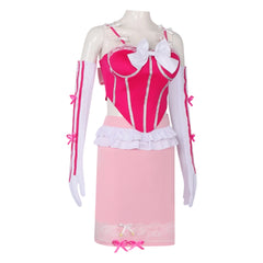 Cosplay Costume Princess Peach Super Mario Jeu Cosplay Tenue Rose Femme