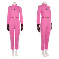 Cosplay Costume Princess Peach The Super Mario Galaxy Movie(2026) Film Cosplay Combinaison Rose Femme