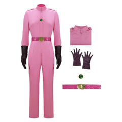 Cosplay Costume Princess Peach The Super Mario Galaxy Movie(2026) Film Cosplay Combinaison Rose Femme