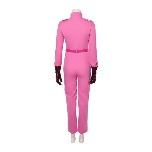 Cosplay Costume Princess Peach The Super Mario Galaxy Movie(2026) Film Cosplay Combinaison Rose Femme