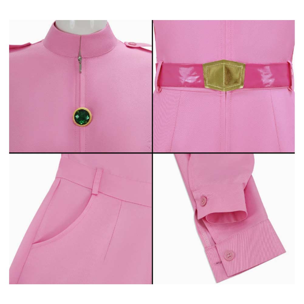 Cosplay Costume Princess Peach The Super Mario Galaxy Movie(2026) Film Cosplay Combinaison Rose Femme
