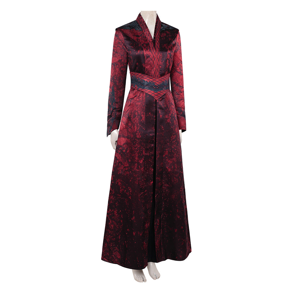 Cosplay Costume Princess Rhaenyra Targaryen House of the Dragon 3(2026) TV Cosplay Robe Rouge Femme