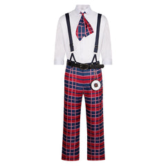 Cosplay Costume Prospector Dentity5 Jeu Cosplay Tenue Rouge Homme