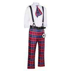 Cosplay Costume Prospector Dentity5 Jeu Cosplay Tenue Rouge Homme