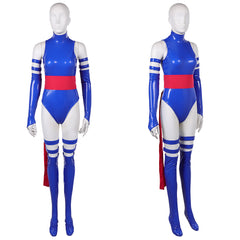 Cosplay Costume Psylocke X-Men '97 Saison 2(2026) TV Cosplay Tenue Bleue Femme