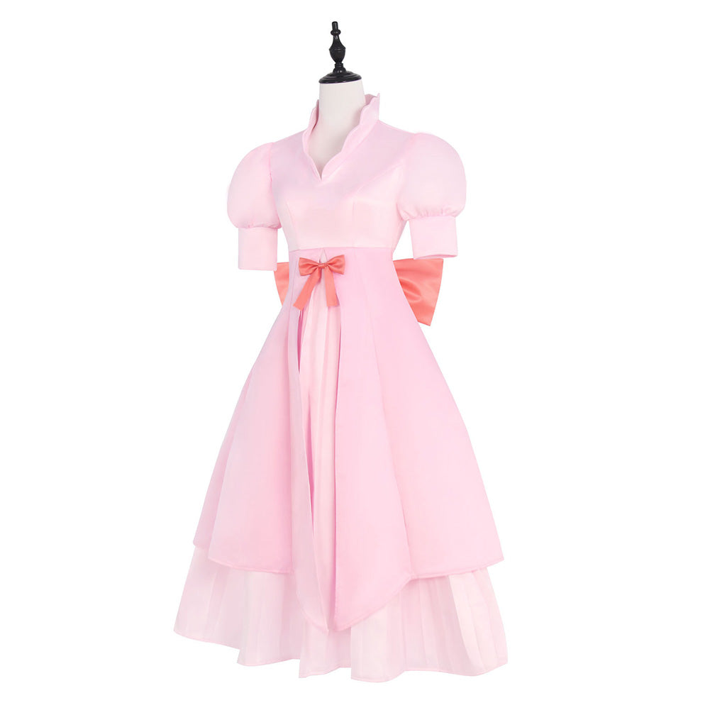 Cosplay Costume Pudding One Piece Live Action 2(2026) TV Cosplay Robe Rose Femme  