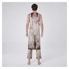 Cosplay Costume Pyramid Head Silent Hill 2 Remaked Jeu Cosplay Tenue Blanche Homme