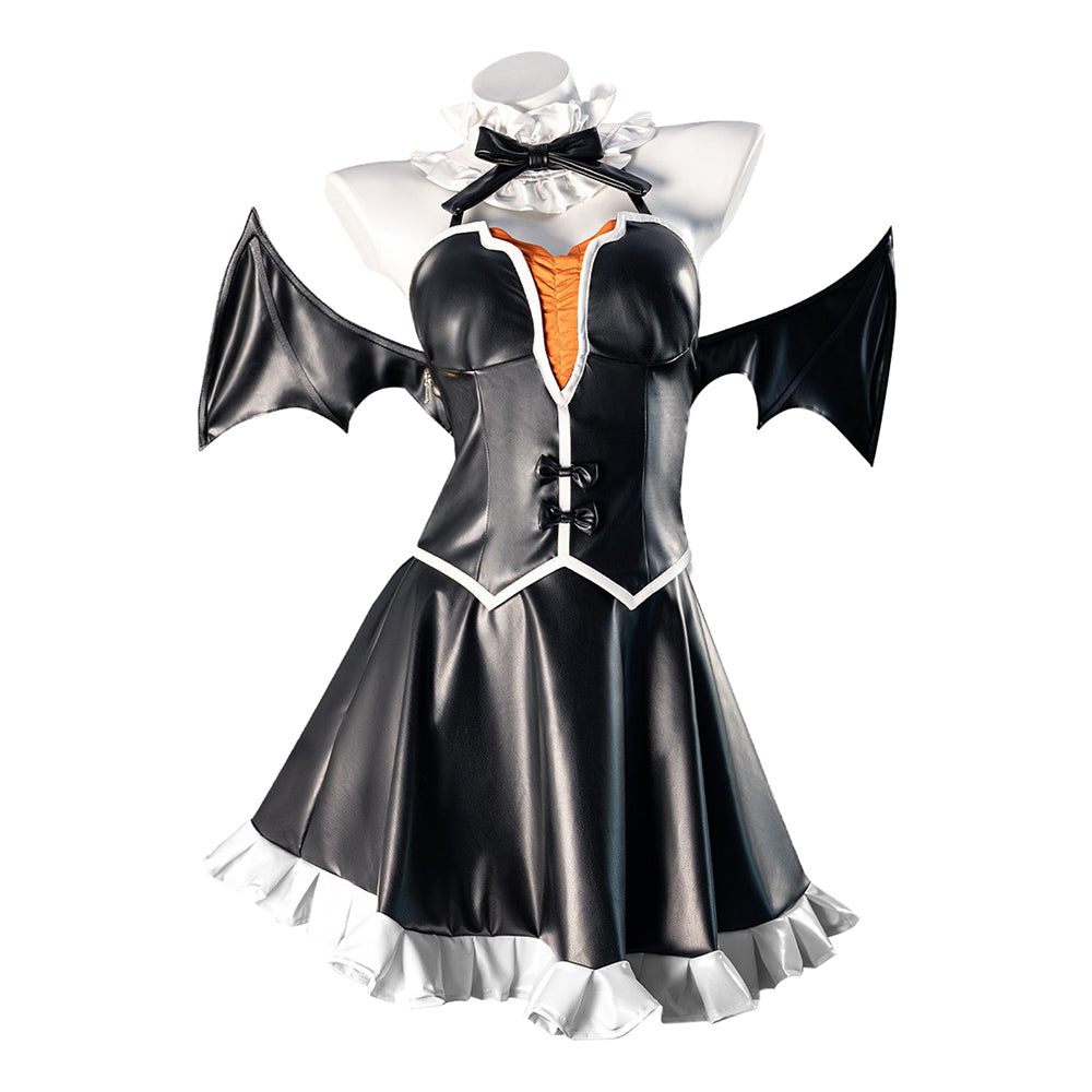 Cosplay Costume Ram Phantom Night Wizard RE0 Anime Cosplay Tenue Noire Femme