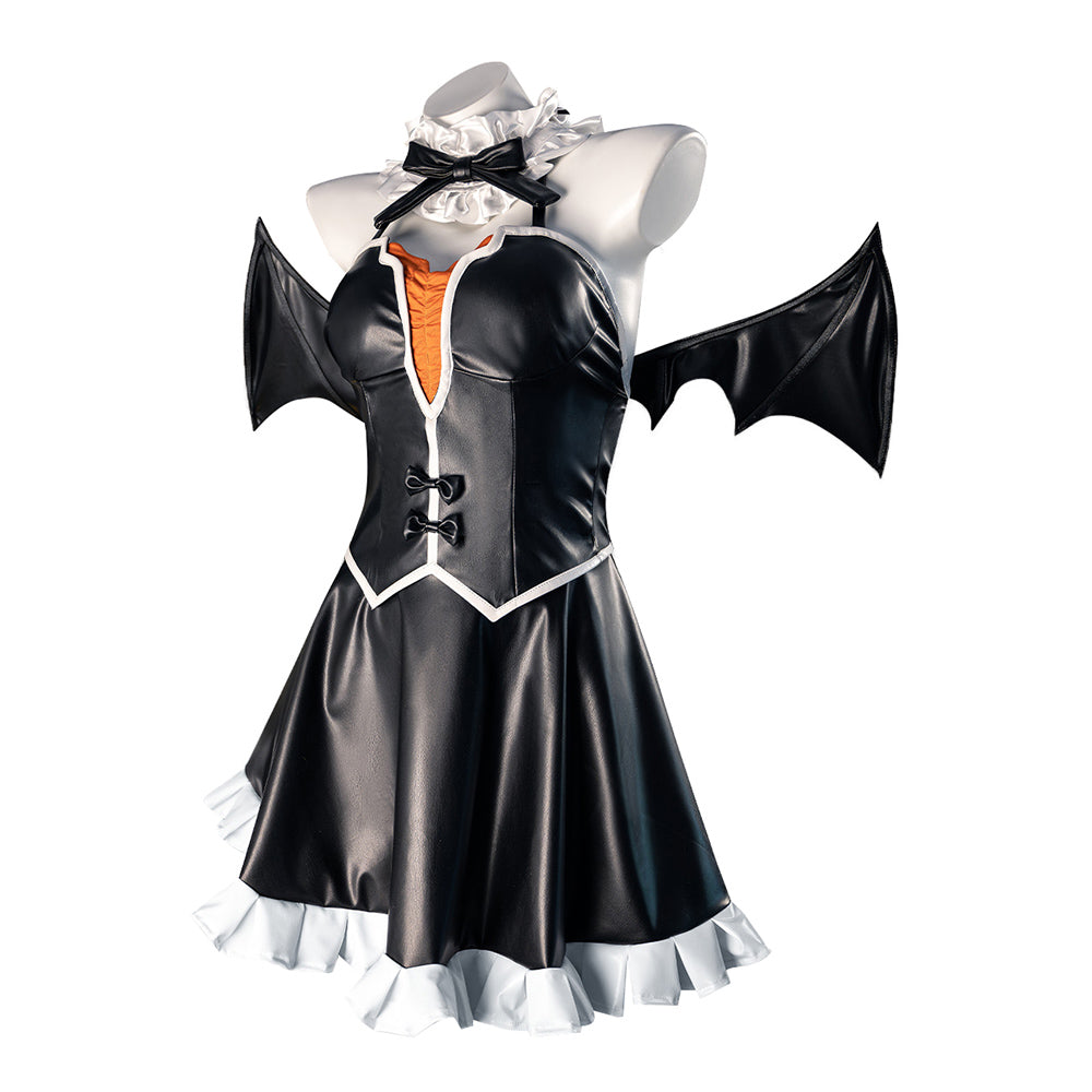 Cosplay Costume Ram Phantom Night Wizard RE0 Anime Cosplay Tenue Noire Femme