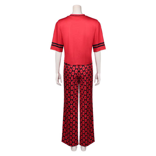 Cosplay Costume Red Descendants: Wicked Wonderland(2026) Film Cosplay Pyjama Rouge Femme