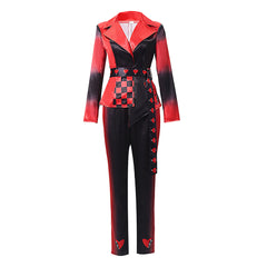 Cosplay Costume Red Descendants: Wicked Wonderland(2026) Film Cosplay Tenue Rouge et Noire Femme Ver.2