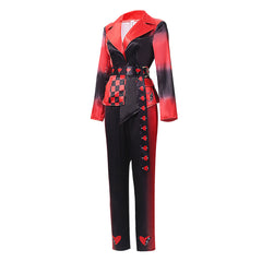 Cosplay Costume Red Descendants: Wicked Wonderland(2026) Film Cosplay Tenue Rouge et Noire Femme Ver.2