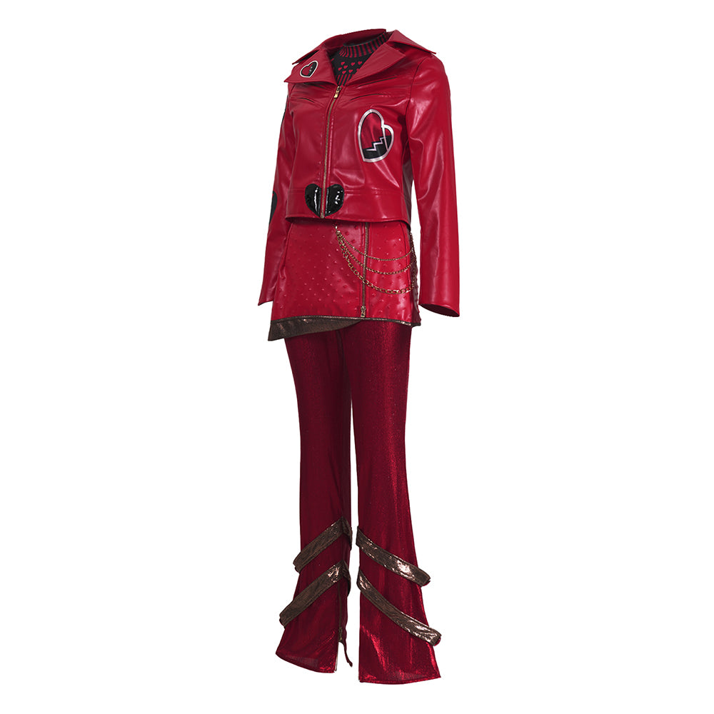 Cosplay Costume Red Descendants: Wicked Wonderland(2026) Film Cosplay Tenue Rouge Femme 