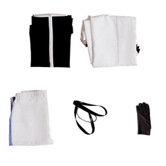 Cosplay Costume Reinhard Re Zero Saison 4(2026) Anime Cosplay Tenue Blanche Homme