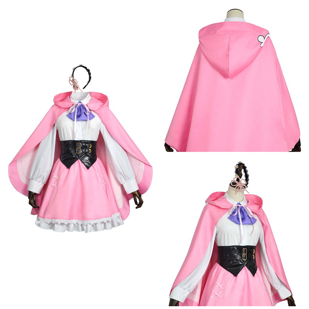 Cosplay Costume Rem Re Zero Saison 4 The Stars that Inscry the Present(2026) Anime Cosplay Tenue Rose Femme
