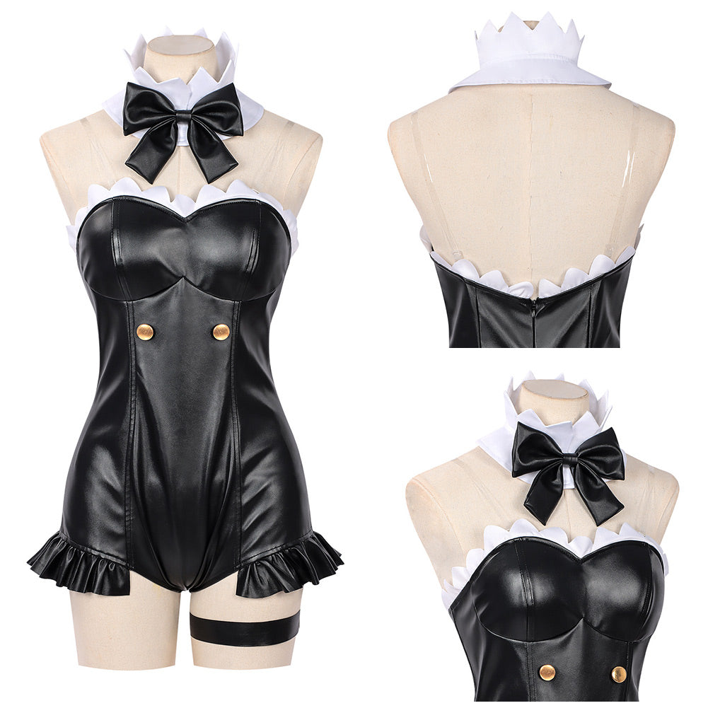 Cosplay Costume Rem RE0(2026) Anime Cosplay Combinaison Noire Femme