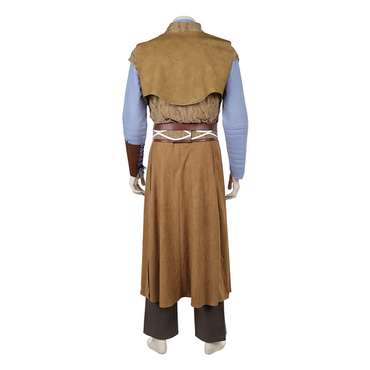Cosplay Costume Robin Hood On l’appelait Robin des Bois(2026) Film Cosplay Tenue Marron et Bleue Homme
