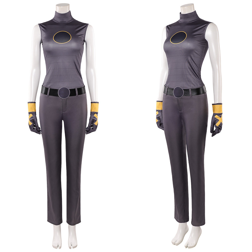 Cosplay Costume Rogue X-Men '97 Saison 2(2026) TV Cosplay Tenue Grise Femme