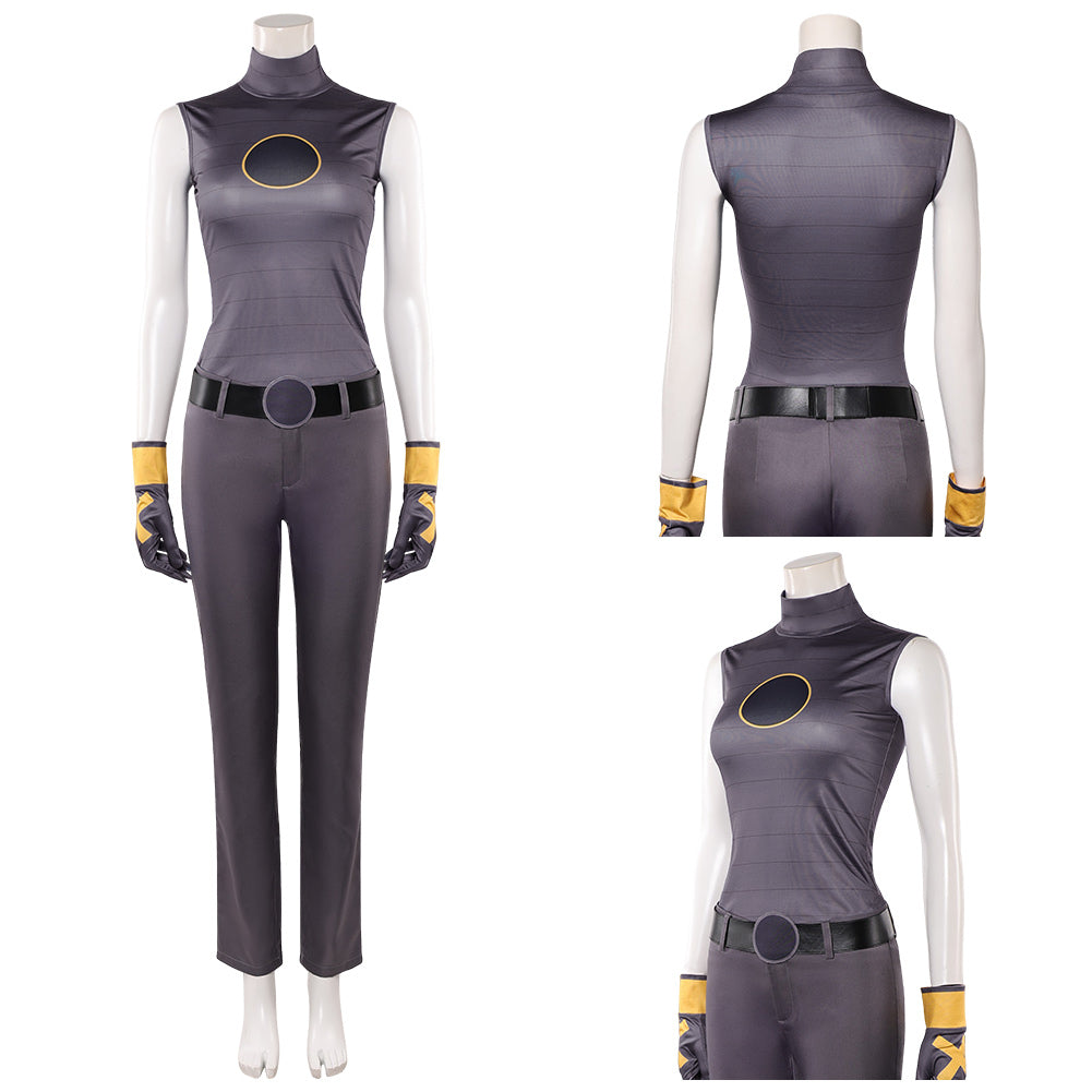 Cosplay Costume Rogue X-Men '97 Saison 2(2026) TV Cosplay Tenue Grise Femme