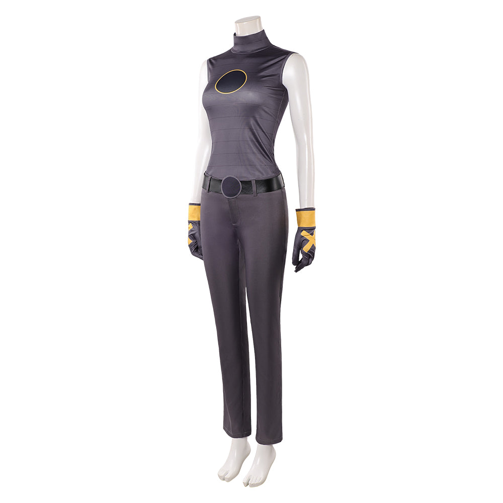Cosplay Costume Rogue X-Men '97 Saison 2(2026) TV Cosplay Tenue Grise Femme
