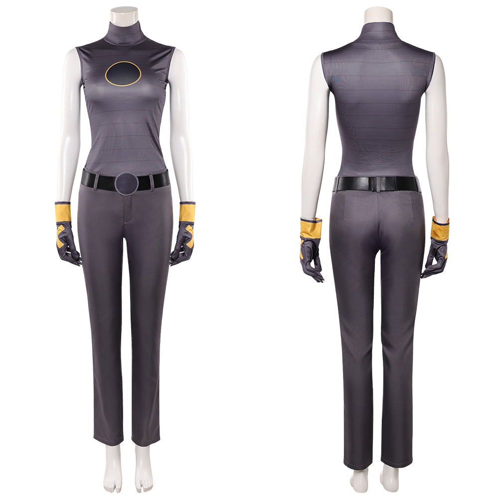 Cosplay Costume Rogue X-Men '97 Saison 2(2026) TV Cosplay Tenue Grise Femme