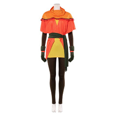 Cosplay Costume Rogue X-Men '97 Saison 2(2026) TV Cosplay Tenue Orange et Jaune Femme