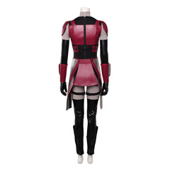Cosplay Costume Rook Kast Maul: Seigneur de l'Ombre(2026) TV Cosplay Tenue Rouge et Noire Femme