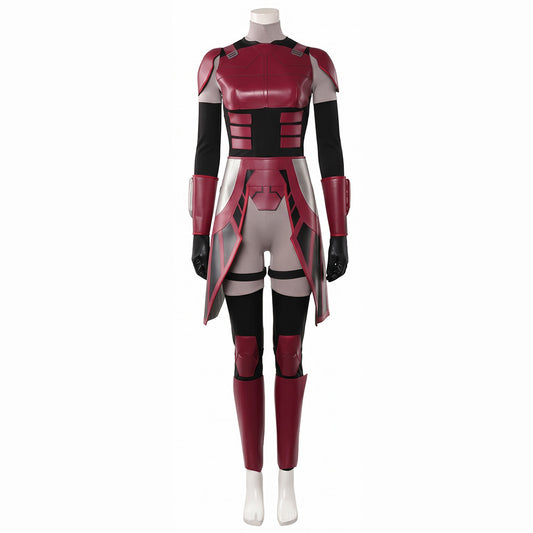 Cosplay Costume Rook Kast Maul: Seigneur de l'Ombre(2026) TV Cosplay Tenue Rouge Femme